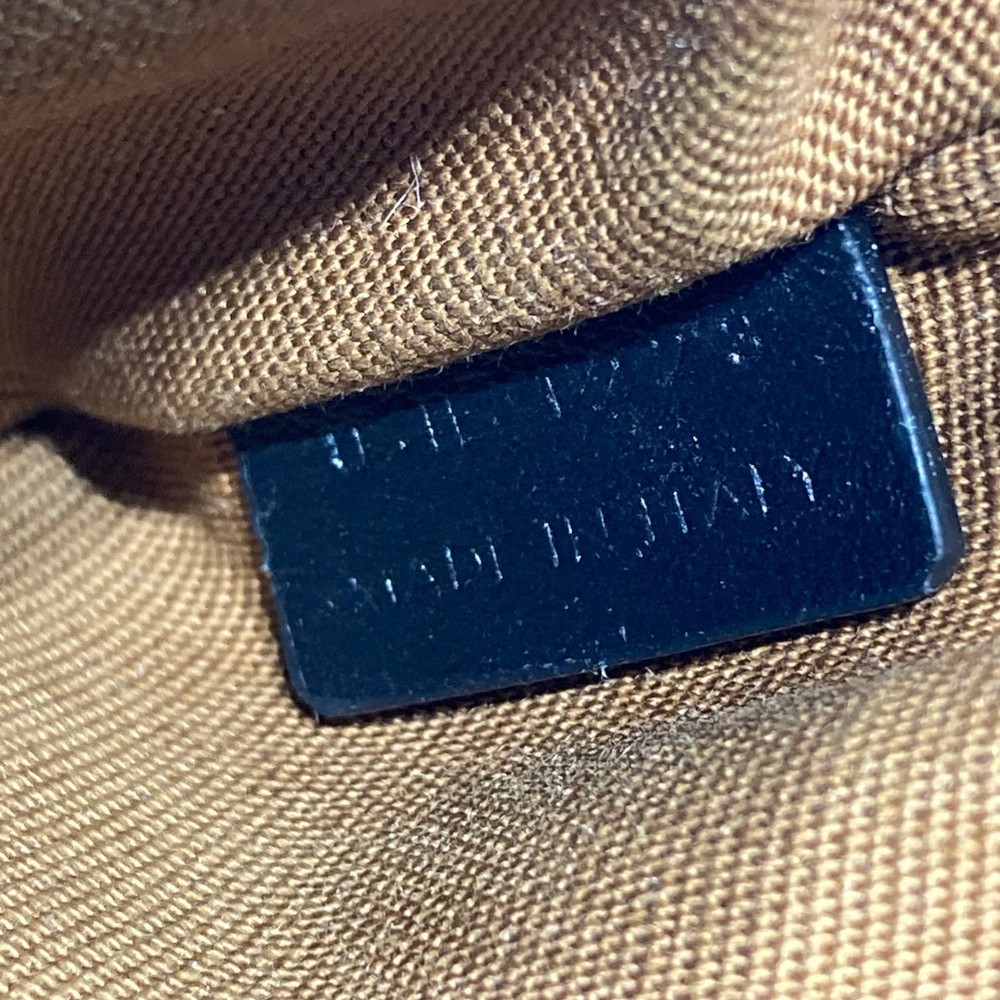 Celine Triomphe Pattern Coin Case Key Ring Brown - image 4